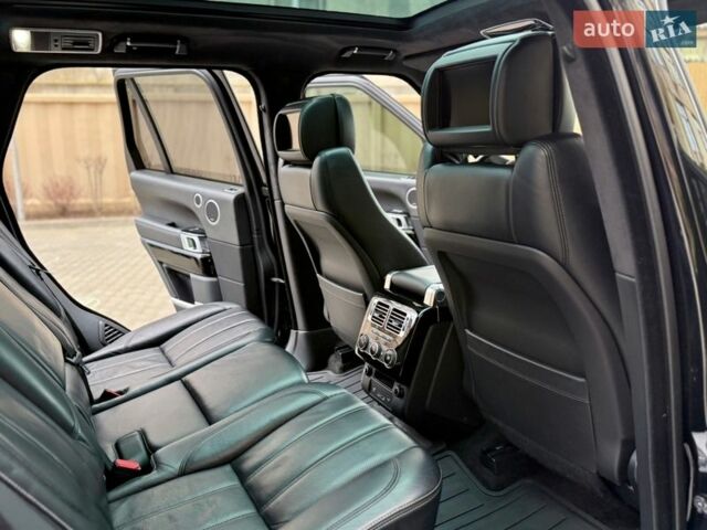 Черный Ленд Ровер Рендж Ровер, объемом двигателя 4.37 л и пробегом 3 тыс. км за 69999 $, фото 111 на Automoto.ua