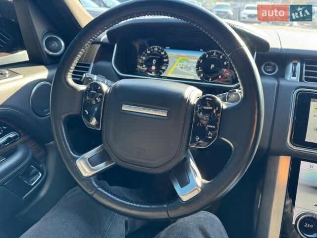 Чорний Ленд Ровер Рендж Ровер, об'ємом двигуна 5 л та пробігом 194 тис. км за 48900 $, фото 3 на Automoto.ua