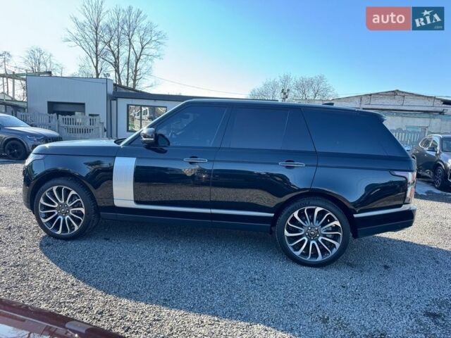 Чорний Ленд Ровер Рендж Ровер, об'ємом двигуна 5 л та пробігом 194 тис. км за 48900 $, фото 87 на Automoto.ua