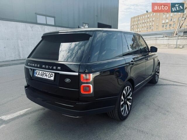 Черный Ленд Ровер Рендж Ровер, объемом двигателя 4.37 л и пробегом 90 тыс. км за 65000 $, фото 4 на Automoto.ua