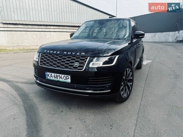 Черный Ленд Ровер Рендж Ровер, объемом двигателя 4.37 л и пробегом 90 тыс. км за 65000 $, фото 21 на Automoto.ua