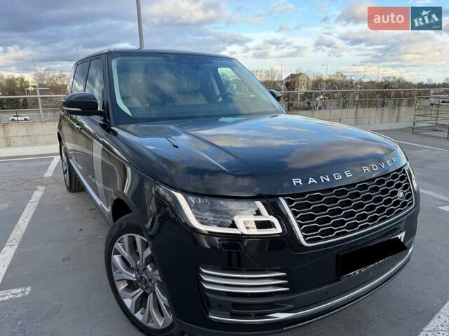 Черный Ленд Ровер Рендж Ровер, объемом двигателя 5 л и пробегом 161 тыс. км за 58500 $, фото 2 на Automoto.ua
