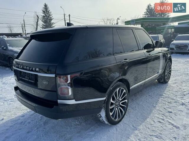 Чорний Ленд Ровер Рендж Ровер, об'ємом двигуна 5 л та пробігом 194 тис. км за 58000 $, фото 82 на Automoto.ua