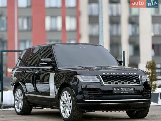 Чорний Ленд Ровер Рендж Ровер, об'ємом двигуна 5 л та пробігом 48 тис. км за 59900 $, фото 12 на Automoto.ua