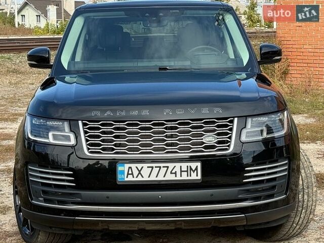 Чорний Ленд Ровер Рендж Ровер, об'ємом двигуна 5 л та пробігом 142 тис. км за 49450 $, фото 1 на Automoto.ua