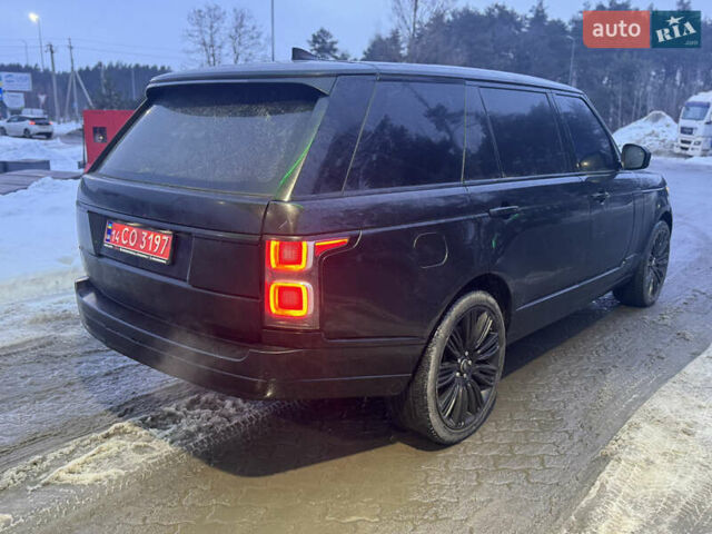 Черный Ленд Ровер Рендж Ровер, объемом двигателя 5 л и пробегом 133 тыс. км за 49900 $, фото 5 на Automoto.ua