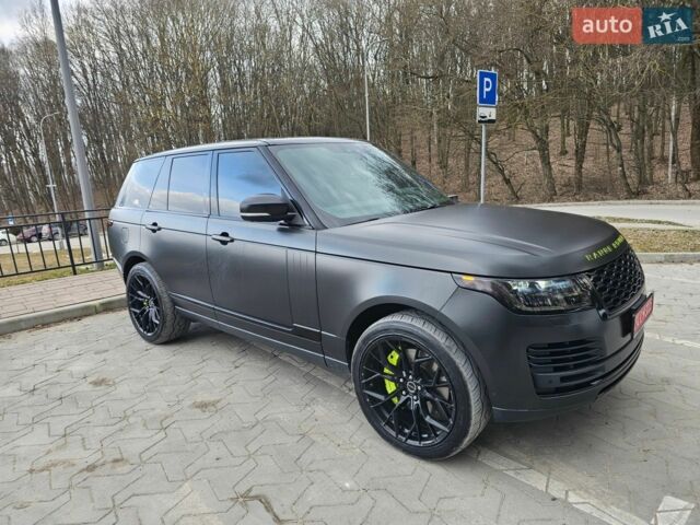 Чорний Ленд Ровер Рендж Ровер, об'ємом двигуна 3 л та пробігом 158 тис. км за 48000 $, фото 1 на Automoto.ua
