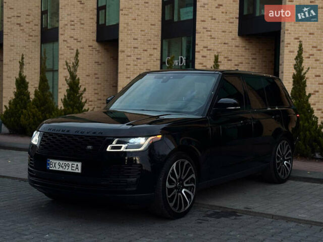 Черный Ленд Ровер Рендж Ровер, объемом двигателя 2.99 л и пробегом 124 тыс. км за 63500 $, фото 3 на Automoto.ua