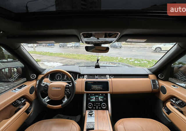 Черный Ленд Ровер Рендж Ровер, объемом двигателя 4.37 л и пробегом 90 тыс. км за 69000 $, фото 57 на Automoto.ua