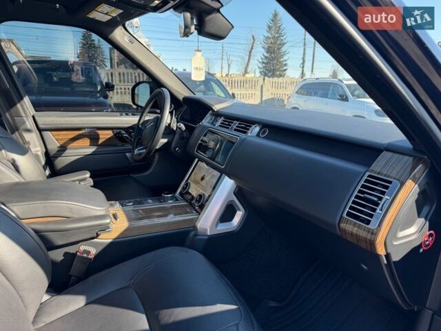 Чорний Ленд Ровер Рендж Ровер, об'ємом двигуна 5 л та пробігом 194 тис. км за 48900 $, фото 30 на Automoto.ua