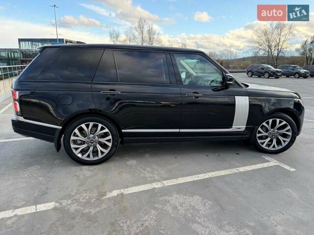 Черный Ленд Ровер Рендж Ровер, объемом двигателя 5 л и пробегом 161 тыс. км за 58500 $, фото 3 на Automoto.ua