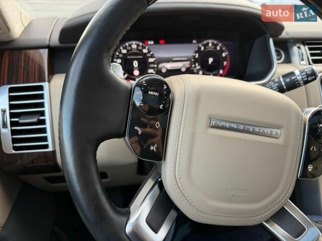 Черный Ленд Ровер Рендж Ровер, объемом двигателя 5 л и пробегом 161 тыс. км за 58500 $, фото 50 на Automoto.ua