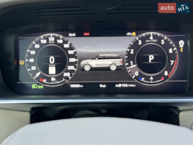 Черный Ленд Ровер Рендж Ровер, объемом двигателя 3 л и пробегом 136 тыс. км за 52000 $, фото 11 на Automoto.ua