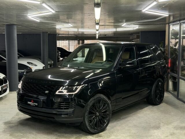 Черный Ленд Ровер Рендж Ровер, объемом двигателя 5 л и пробегом 78 тыс. км за 81500 $, фото 4 на Automoto.ua