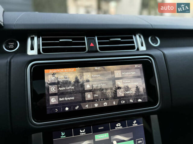 Черный Ленд Ровер Рендж Ровер, объемом двигателя 2.99 л и пробегом 189 тыс. км за 49499 $, фото 45 на Automoto.ua