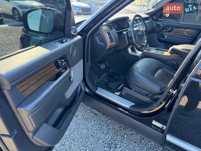 Чорний Ленд Ровер Рендж Ровер, об'ємом двигуна 5 л та пробігом 194 тис. км за 48900 $, фото 56 на Automoto.ua