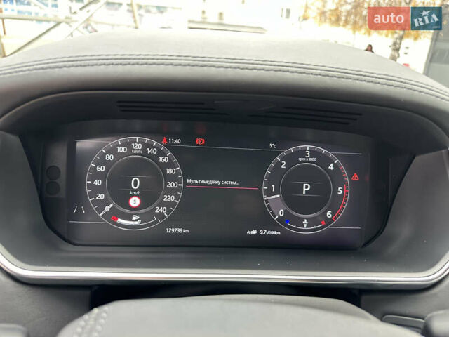 Чорний Ленд Ровер Рендж Ровер, об'ємом двигуна 4.37 л та пробігом 130 тис. км за 73500 $, фото 8 на Automoto.ua