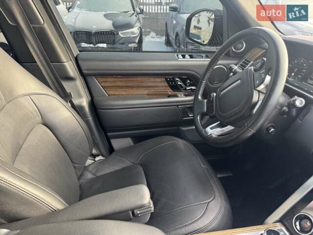 Чорний Ленд Ровер Рендж Ровер, об'ємом двигуна 5 л та пробігом 194 тис. км за 58000 $, фото 33 на Automoto.ua