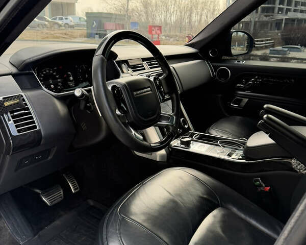 Чорний Ленд Ровер Рендж Ровер, об'ємом двигуна 4.37 л та пробігом 172 тис. км за 65500 $, фото 16 на Automoto.ua