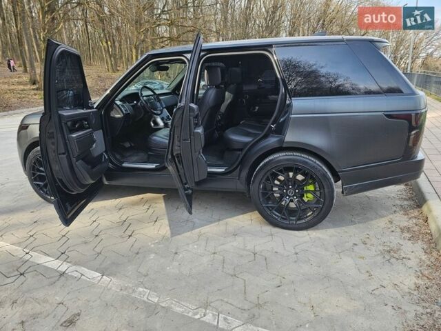 Черный Ленд Ровер Рендж Ровер, объемом двигателя 3 л и пробегом 158 тыс. км за 48500 $, фото 14 на Automoto.ua