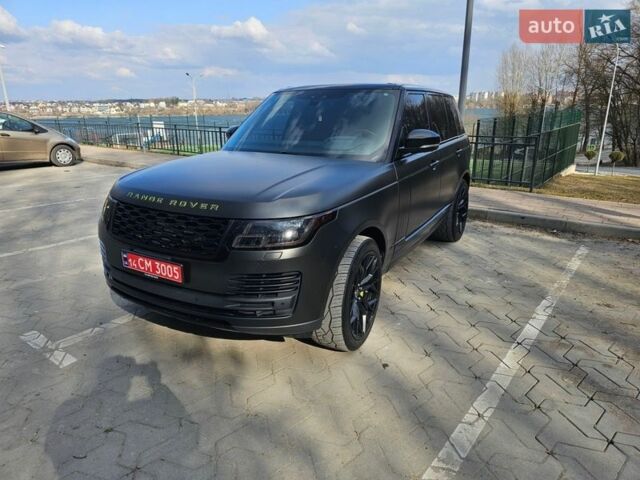 Черный Ленд Ровер Рендж Ровер, объемом двигателя 3 л и пробегом 158 тыс. км за 48500 $, фото 6 на Automoto.ua