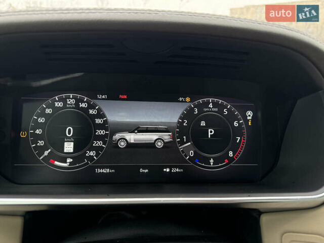 Чорний Ленд Ровер Рендж Ровер, об'ємом двигуна 3 л та пробігом 130 тис. км за 46500 $, фото 83 на Automoto.ua