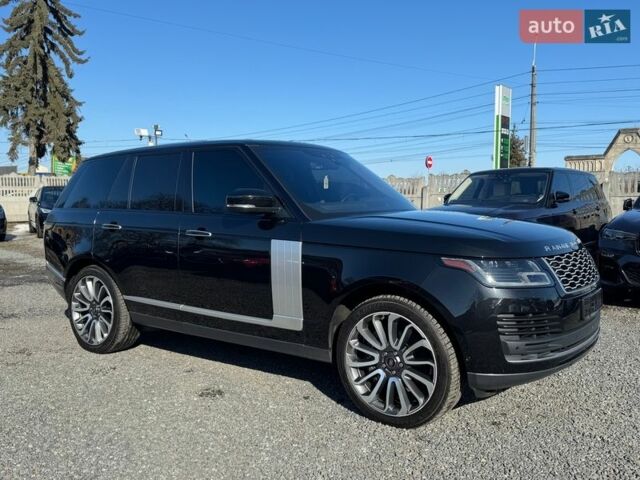 Чорний Ленд Ровер Рендж Ровер, об'ємом двигуна 5 л та пробігом 194 тис. км за 48900 $, фото 60 на Automoto.ua