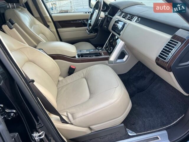 Черный Ленд Ровер Рендж Ровер, объемом двигателя 5 л и пробегом 161 тыс. км за 58500 $, фото 19 на Automoto.ua