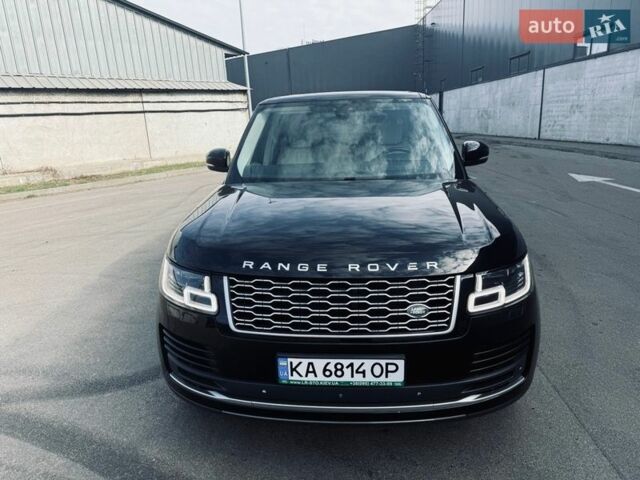 Черный Ленд Ровер Рендж Ровер, объемом двигателя 4.37 л и пробегом 90 тыс. км за 65000 $, фото 2 на Automoto.ua