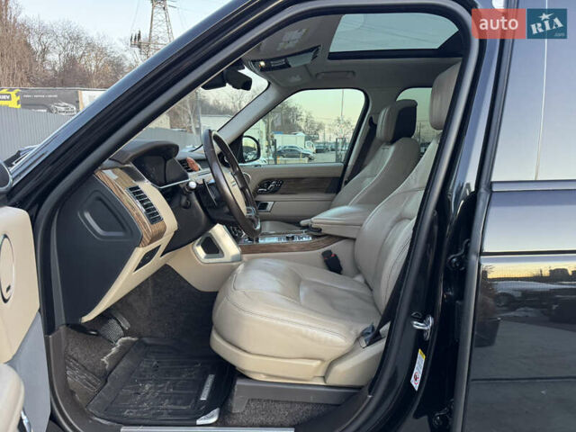 Черный Ленд Ровер Рендж Ровер, объемом двигателя 3 л и пробегом 136 тыс. км за 52000 $, фото 8 на Automoto.ua