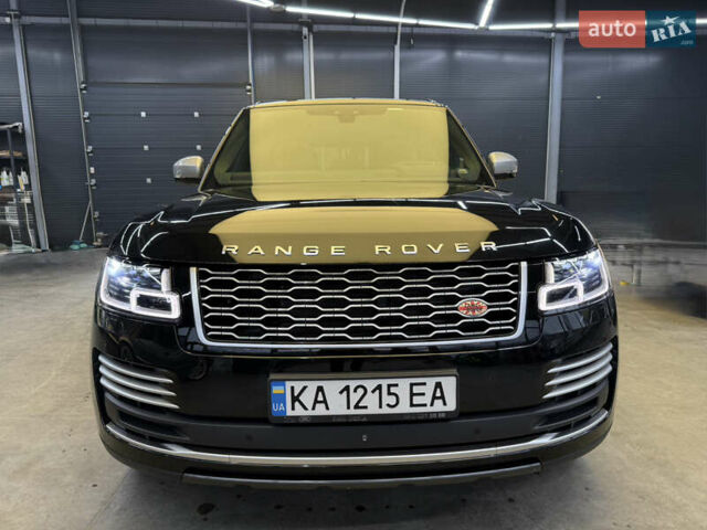 Черный Ленд Ровер Рендж Ровер, объемом двигателя 3 л и пробегом 126 тыс. км за 75000 $, фото 11 на Automoto.ua