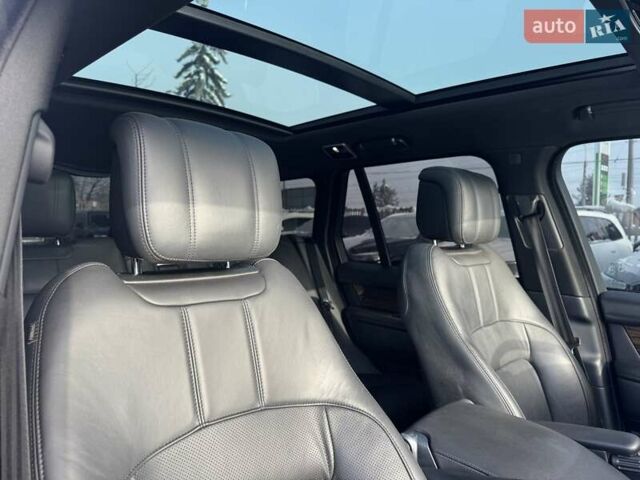 Чорний Ленд Ровер Рендж Ровер, об'ємом двигуна 5 л та пробігом 194 тис. км за 58000 $, фото 45 на Automoto.ua