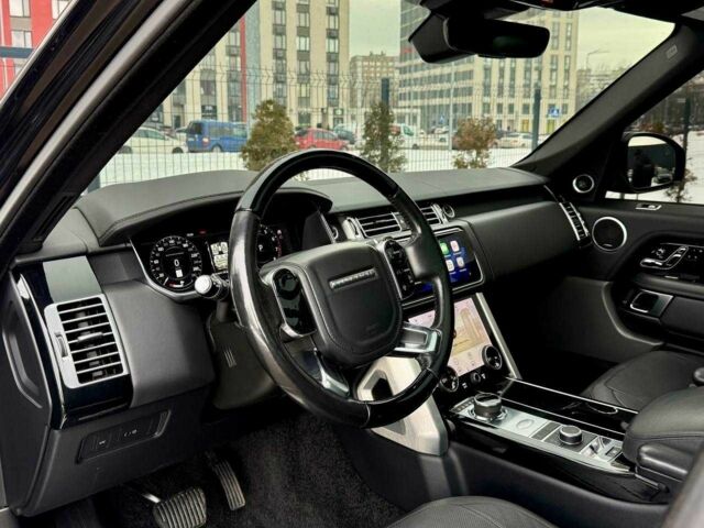 Черный Ленд Ровер Рендж Ровер, объемом двигателя 5 л и пробегом 48 тыс. км за 59900 $, фото 9 на Automoto.ua