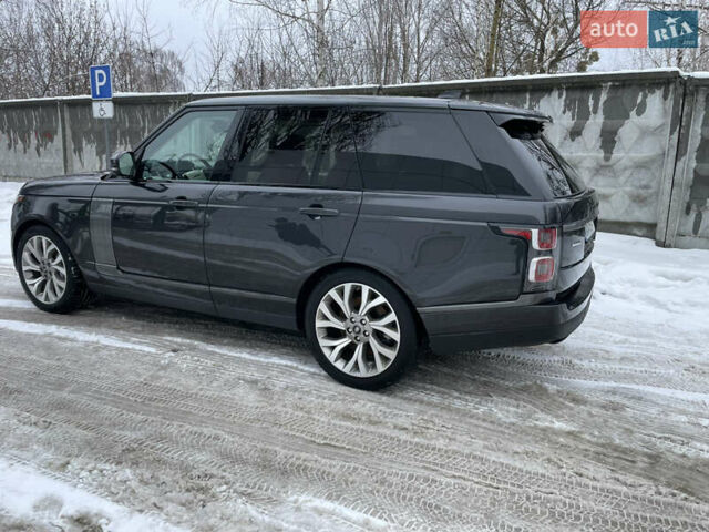 Чорний Ленд Ровер Рендж Ровер, об'ємом двигуна 5 л та пробігом 93 тис. км за 70000 $, фото 13 на Automoto.ua