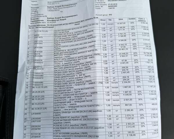 Чорний Ленд Ровер Рендж Ровер, об'ємом двигуна 3 л та пробігом 134 тис. км за 53900 $, фото 47 на Automoto.ua
