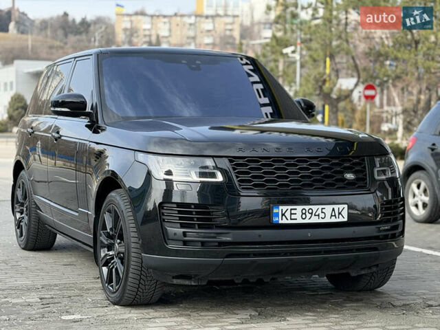 Чорний Ленд Ровер Рендж Ровер, об'ємом двигуна 4.37 л та пробігом 172 тис. км за 65500 $, фото 1 на Automoto.ua