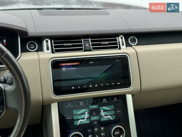 Чорний Ленд Ровер Рендж Ровер, об'ємом двигуна 3 л та пробігом 130 тис. км за 46500 $, фото 74 на Automoto.ua