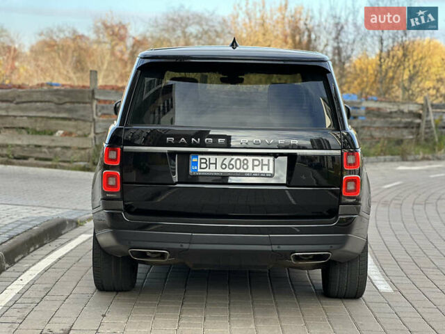 Черный Ленд Ровер Рендж Ровер, объемом двигателя 4.37 л и пробегом 260 тыс. км за 63000 $, фото 4 на Automoto.ua