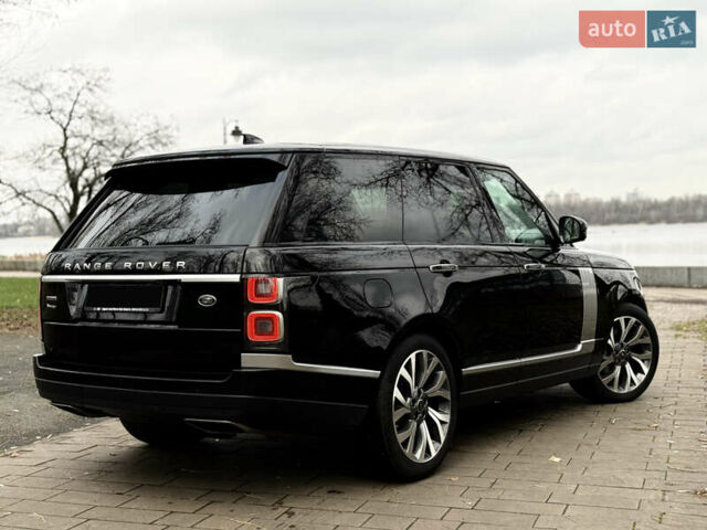 Черный Ленд Ровер Рендж Ровер, объемом двигателя 4.37 л и пробегом 81 тыс. км за 70000 $, фото 5 на Automoto.ua