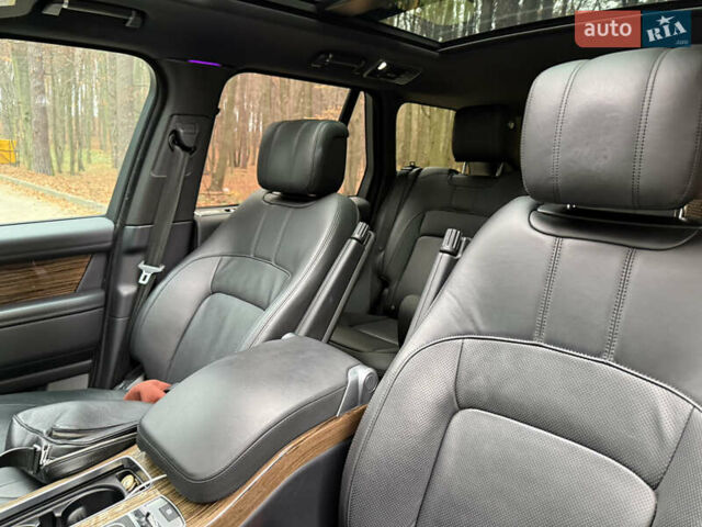 Черный Ленд Ровер Рендж Ровер, объемом двигателя 3 л и пробегом 117 тыс. км за 59500 $, фото 17 на Automoto.ua