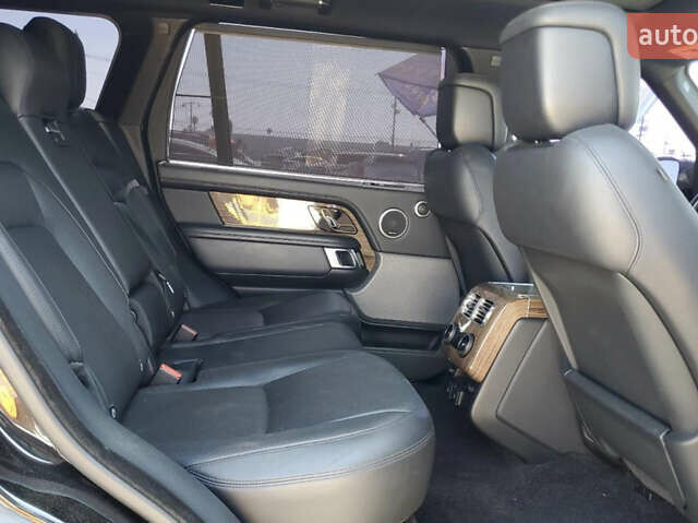 Черный Ленд Ровер Рендж Ровер, объемом двигателя 5 л и пробегом 133 тыс. км за 49900 $, фото 10 на Automoto.ua