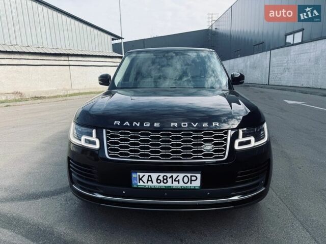 Черный Ленд Ровер Рендж Ровер, объемом двигателя 4.37 л и пробегом 90 тыс. км за 65000 $, фото 7 на Automoto.ua