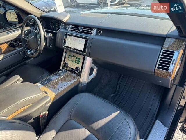 Чорний Ленд Ровер Рендж Ровер, об'ємом двигуна 5 л та пробігом 194 тис. км за 48900 $, фото 15 на Automoto.ua