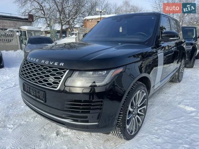 Чорний Ленд Ровер Рендж Ровер, об'ємом двигуна 5 л та пробігом 194 тис. км за 58000 $, фото 4 на Automoto.ua