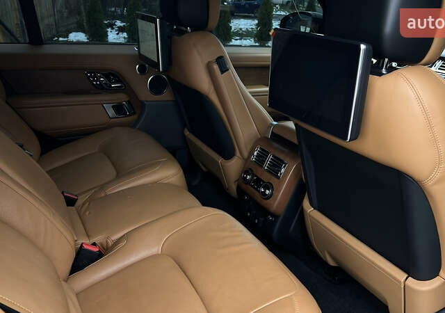 Черный Ленд Ровер Рендж Ровер, объемом двигателя 4.37 л и пробегом 90 тыс. км за 69000 $, фото 48 на Automoto.ua