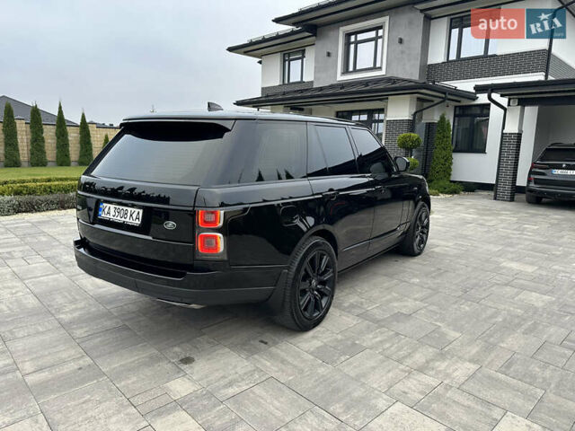 Черный Ленд Ровер Рендж Ровер, объемом двигателя 4.4 л и пробегом 193 тыс. км за 62000 $, фото 8 на Automoto.ua