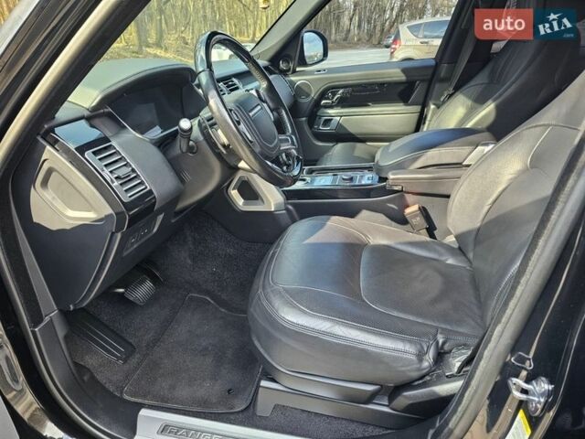 Черный Ленд Ровер Рендж Ровер, объемом двигателя 3 л и пробегом 158 тыс. км за 48500 $, фото 28 на Automoto.ua