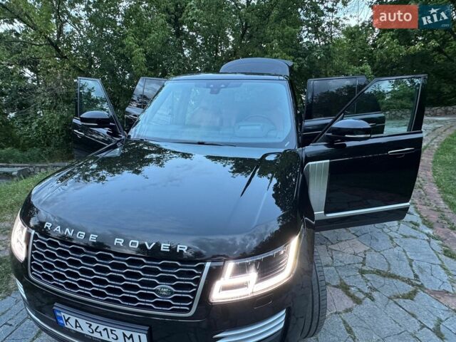 Чорний Ленд Ровер Рендж Ровер, об'ємом двигуна 4.37 л та пробігом 127 тис. км за 65000 $, фото 10 на Automoto.ua