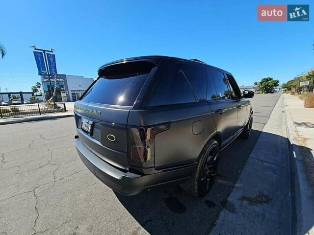 Черный Ленд Ровер Рендж Ровер, объемом двигателя 3 л и пробегом 158 тыс. км за 44444 $, фото 7 на Automoto.ua