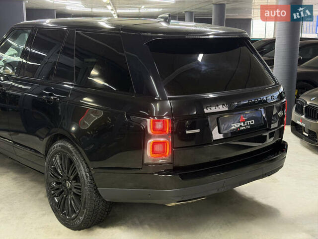 Черный Ленд Ровер Рендж Ровер, объемом двигателя 5 л и пробегом 78 тыс. км за 81500 $, фото 9 на Automoto.ua
